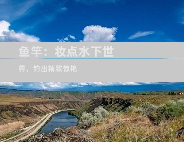 鱼竿：妆点水下世界，钓出精致惊艳